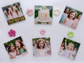 Magnetic Photo Tile 2.5" x 2.5" (Custom) Set of 6